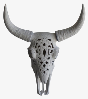 Texas Longhorn Bison Skull Bull - Cattle, HD Png Download, Free Download
