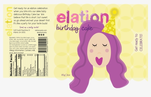 Elation Chocolate Bars Are The Life Of The Party - Poster, HD Png Download, Free Download