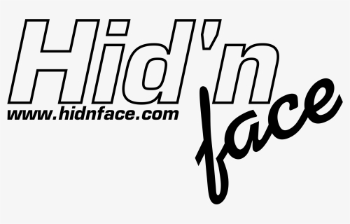 Hid"n Face Logo Png Transparent - Calligraphy, Png Download, Free Download