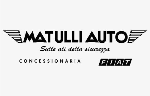 Matulli Auto Logo Black And White - Fiat, HD Png Download, Free Download