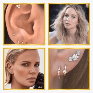 Image-ears - Charlize Theron Dating Brad Pitt, HD Png Download, Free Download