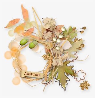 Autumn Frame Png, Fall Cluster - Autumn Cluster Frame Png, Transparent Png, Free Download