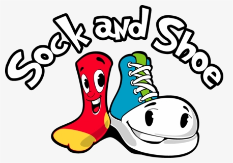 Shoes And Socks Clip Art - Socks And Shoes Clipart, HD Png Download, Free Download