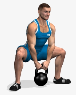 Sumo Squats Kettlebell, HD Png Download, Free Download