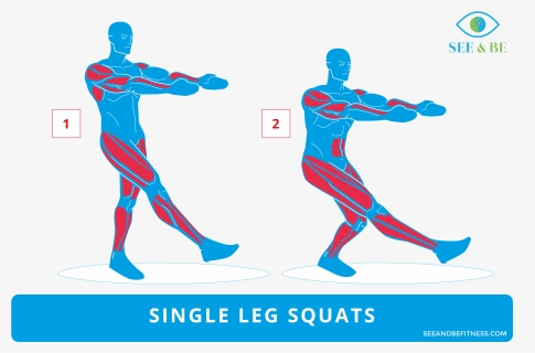 Of The Day Single - Dumbbell Side Lunges Muscles, HD Png Download, Free Download