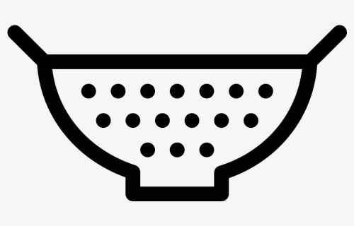 Food Utensils Colander Food Utensils Colander Food - Circle, HD Png Download, Free Download