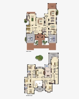 Two Story 8 Bedroom House Floor Plans, HD Png Download, Free Download
