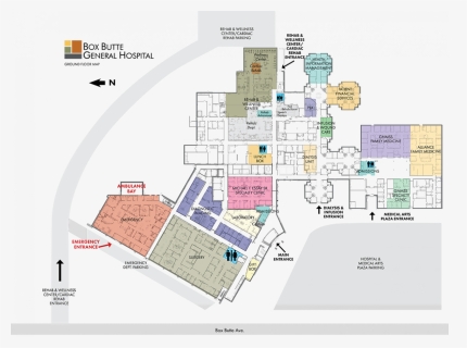 Box Butte General Hospital - General Hospital Hospital Floor Plans Pdf, HD Png Download, Free Download