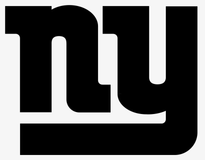 New York Giants Logo Black And Ahite - New York Giants Logo 2019, HD Png Download, Free Download