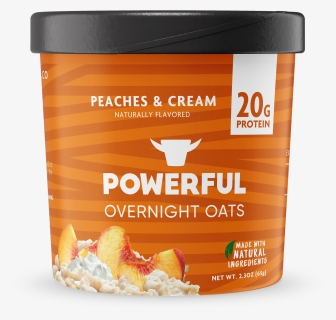 Overnight Oats - Powerful Oatmeal, HD Png Download, Free Download