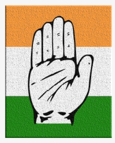 Congress Logo Png Free Images - National Parties And Their Symbols, Transparent Png, Free Download