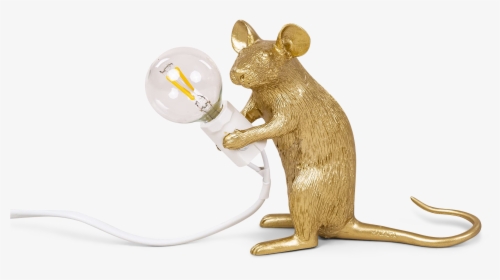 Mouse Lamp Gold Mac - Mouse Lamp, HD Png Download, Free Download
