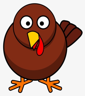 Simple Cartoon Turkey Svg Clip Arts - Clipart Turkey, HD Png Download, Free Download