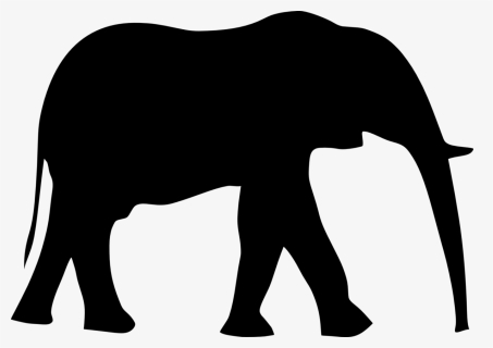 Picture - Elephant Clipart Black, HD Png Download, Free Download