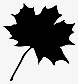 Black Leaf Svg Clip Arts - Maple Leaf Clip Art, HD Png Download, Free Download