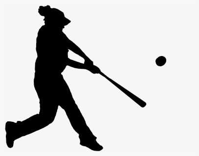 Softball Silhouette Png - Blank Softball Certificates Templates, Transparent Png, Free Download