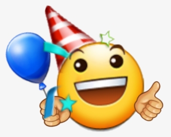 Emotions Happy Happybirthday Sticker - Happy Birthday Emoji Stickers, HD Png Download, Free Download