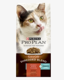 Pro Plan Savor Shredded Blend Cat Food, HD Png Download, Free Download