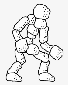 Giant Rock Monster - West Of Loathing Golem, HD Png Download, Free Download