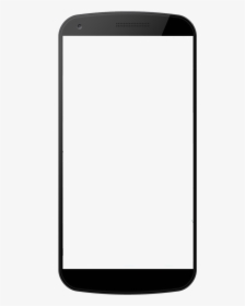 Blank Android Phone Template, HD Png Download - kindpng