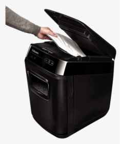 Fellowes Automax 200c 200 Sheet Auto Feed Small Office - Fellowes Automax 130c Shredder, HD Png Download, Free Download