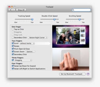 Enter Image Description Here - Trackpad Settings Macbook Pro, HD Png Download, Free Download