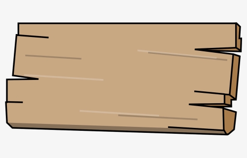 Wood, Board, Wooden, Plank, Panel, Sign - Cartoon Plank Of Wood, HD Png Download, Free Download