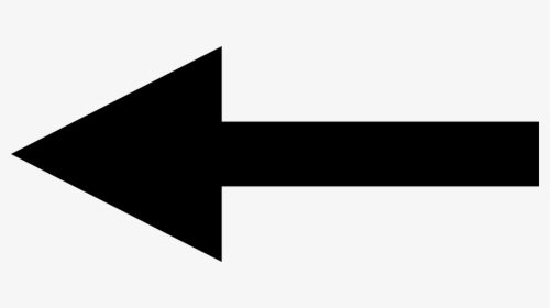 Red Left Arrow Clip Art - Big Arrow Pointing Left, HD Png Download, Free Download