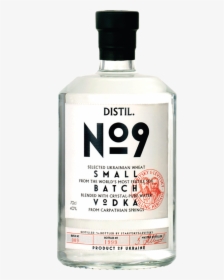 No9 Small Batch Vodka - Distil No 9, HD Png Download, Free Download