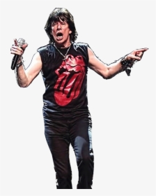 The Rolling Stones Tribute Band - Mick Jagger Png, Transparent Png, Free Download
