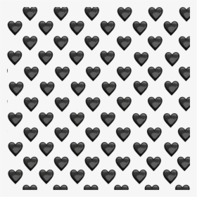 Black Emoji Background For Pictures - Red Heart Emoji Background, HD Png Download, Free Download