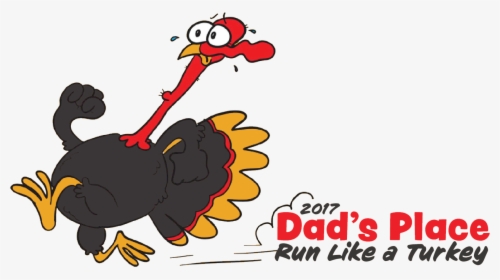Running Turkey Cartoon, HD Png Download, Free Download