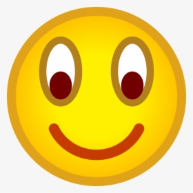 File Emoticon Smile Svg Wikimedia Commons - Emoticon, HD Png Download, Free Download