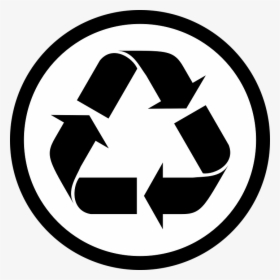Recycle Symbol Clip Art - Black Eco Friendly Logo, HD Png Download, Free Download