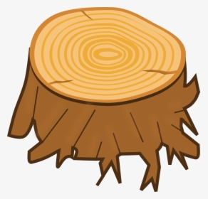Tree Log Clipart - Tree Stump Clip Art, HD Png Download, Free Download