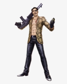 By Deacon Ross - Project X Zone 2 Goro, HD Png Download, Free Download