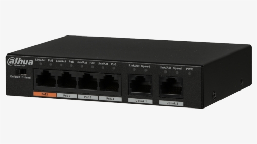 Dahua 4 Port Poe Switch, HD Png Download, Free Download