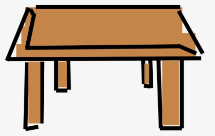 Table Clipart Cartoon - Desk Clipart, HD Png Download, Free Download