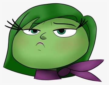 Disgust - Cartoon, HD Png Download, Free Download