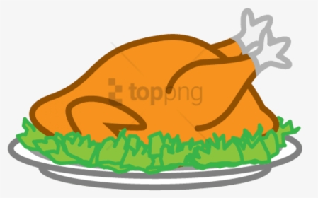 Feast Clipart Cooked Turkey - Cooked Thanksgiving Turkey Clipart, HD Png Download, Free Download