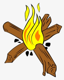 Transparent Cartoon Flames Png - Star Fire For Camping, Png Download, Free Download