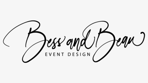 Bess And Beau Event Design - Calligraphy, HD Png Download, Free Download