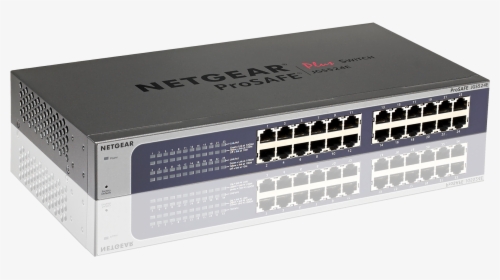 Electronic Device,network Component,kvm Accessory,cable - Netgear Prosafe Plus Switch Jgs524e, HD Png Download, Free Download