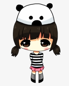 Chibi Drawing Cartoon Anime - Kawaii Cute Chibi Girl, HD Png Download, Free Download