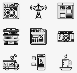 Newspaper - Learn Icon Vector, HD Png Download, Free Download
