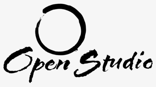 Open Studio Logo No Fac - Calligraphy, HD Png Download, Free Download