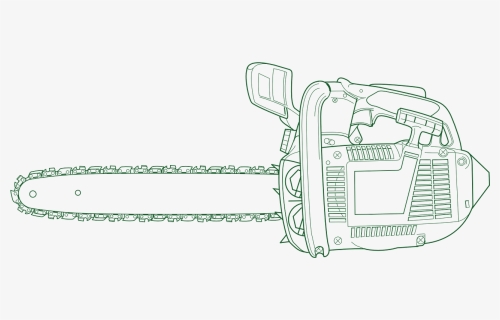 Chainsaw, Tool, Equipment, Sawing, Log, Blade, Cutting - Chainsaw Free, HD Png Download, Free Download