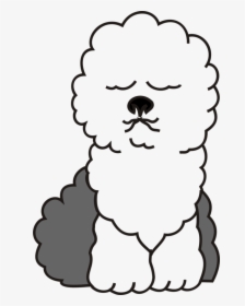 Emotion,art,monochrome Photography - Old English Sheep Dog Icon, HD Png Download, Free Download