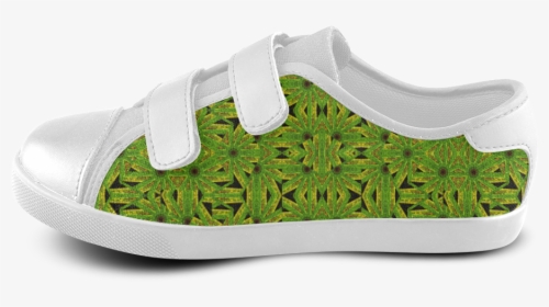Geometric African Print Velcro Canvas Kid"s Shoes - Outdoor Shoe, HD Png Download, Free Download