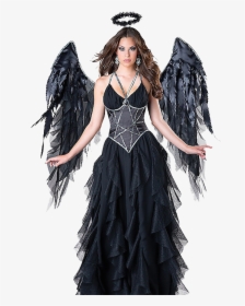 Halloween Costume Transparent - Dark Angel Costume, HD Png Download, Free Download